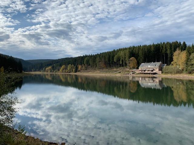 Holidayhaus-Luetsche / Wohnung Schmuecke Frankenhain Buitenkant foto